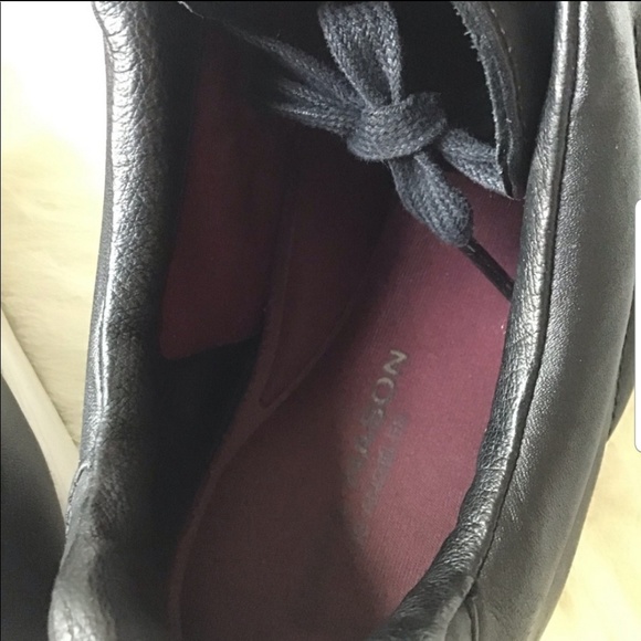 Mark Nason DESIGNER SNEAKERS LEATHER Size 12 Black Adidas style - Picture 7 of 8